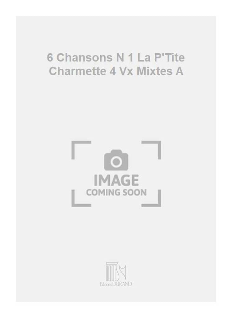 La P'tite Charmette Guy Ropartz Partition Chœur