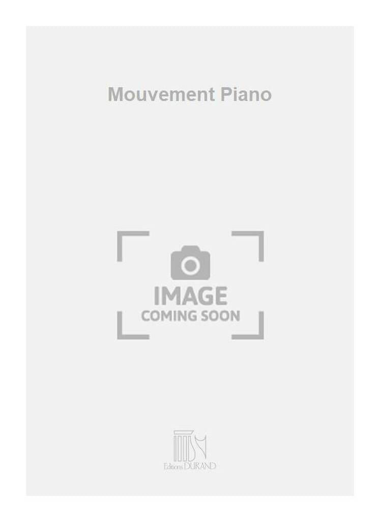 Mouvement - Philippe Hersant - Partition - Piano