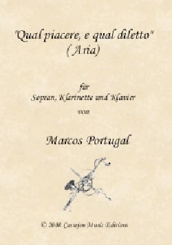 Qual piacere, e qual diletto - Marcos Antonio Portugal - Partition