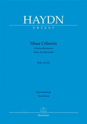 Parcourir les pages de Missa Cellensis Hob 22-8 - HAYDN - Partition - Chœur