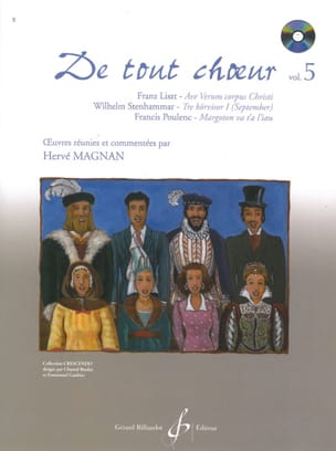 De tout choeur Volume 5 Hervé Magnan Partition Chœur