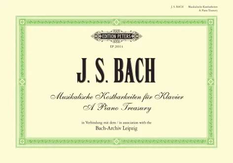 Musikalische Kostbarkeiten für Klavier BACH Partition Piano