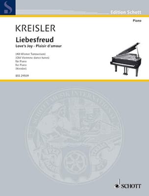 Liebesfreud KREISLER Partition Piano