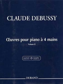 Oeuvres pour Piano à 4 mains Volume 2 DEBUSSY Partition Piano