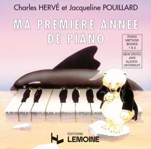 Ma 1ère Année de Piano - CD HERVÉ - POUILLARD Partition Piano