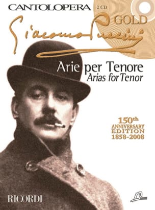 Arie per Tenore + 2 CD PUCCINI Partition Opéras