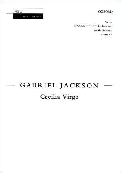 Cecilia Virgo Jackson Partition Chœur