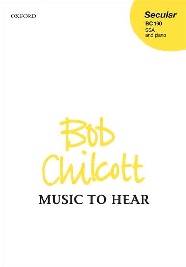 Music To Hear Chilcott Bob Partition