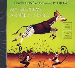 Ma 2ème Année de Piano - CD HERVÉ - POUILLARD Partition Piano
