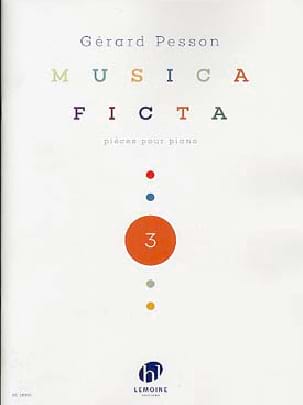 Musica Ficta - Volume 3 Gérard Pesson Partition Piano
