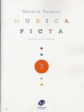 Musica Ficta - Volume 3 - Gérard Pesson - Partition - Piano