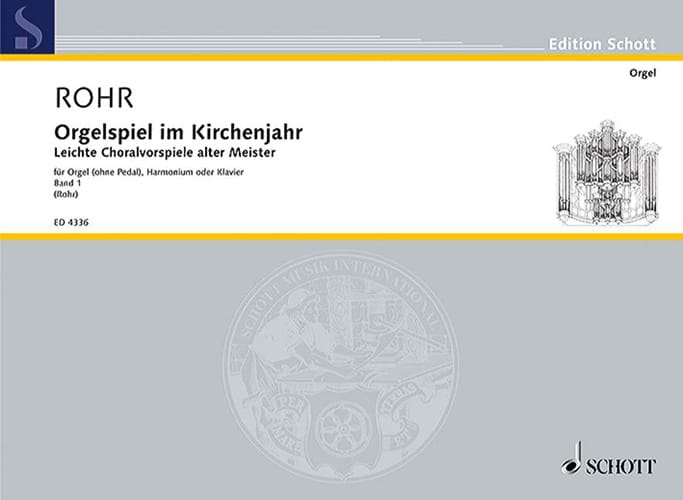 Orgelspiel im Kirchenjahr - Volume 1 Partition Orgue
