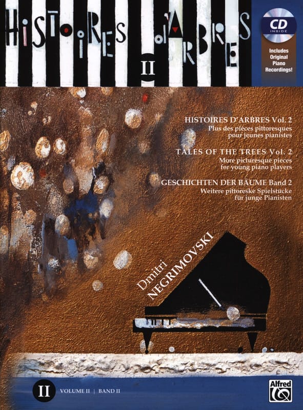 Histoires d'arbres Volume 2 - Dmitri Negrimovski - Partition - Piano
