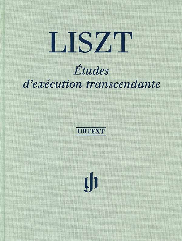 Etudes d'Exécution Transcendante - Relié LISZT Partition Piano
