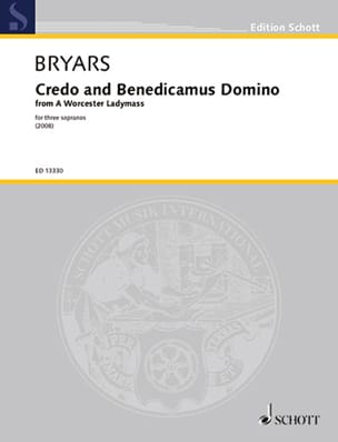 Credo and Benedicamus Domino - Gavin Bryars - Partition