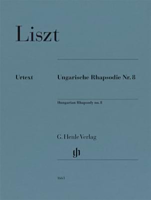 Parcourir les pages de Rhapsodie Hongroise N° 8 - LISZT - Partition - Piano