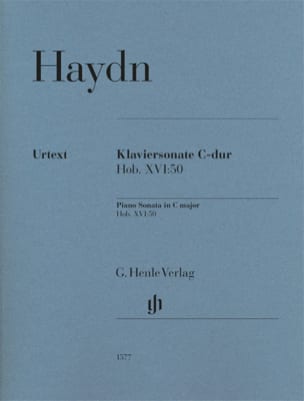 Sonate Hob. 16-50 en Ut Majeur Joseph Haydn Partition Piano