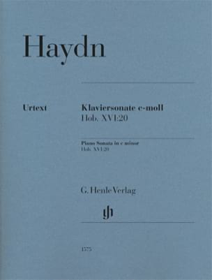 Sonate en ut mineur Joseph Haydn Partition Piano