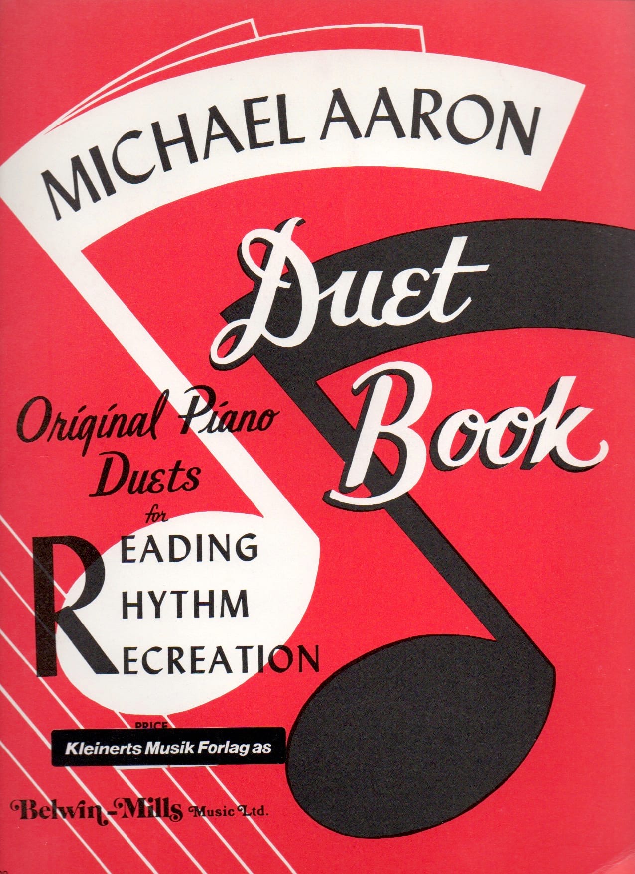 Duet Book Michael Aaron Partition Piano