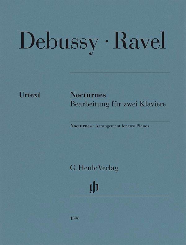 Nocturnes DEBUSSY / RAVEL Partition Piano