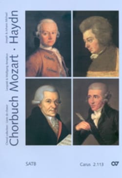 Chorbuch Volume 3. 4 Voix Mixtes MOZART / HAYDN Partition Chœur