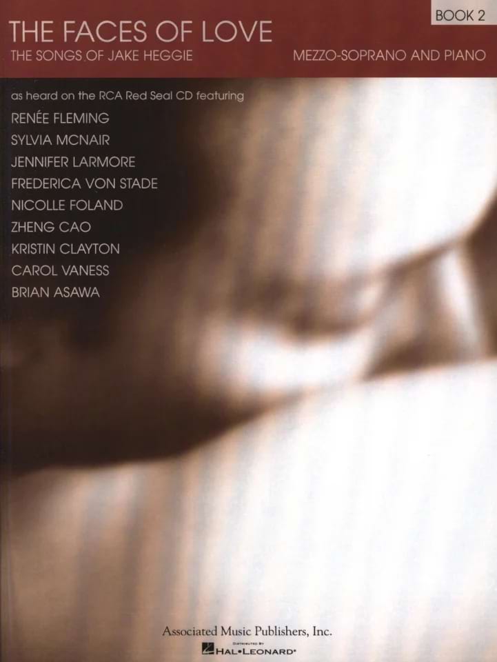 The Songs Of Love Volume 2. Mezzo Jake Heggie Partition Mélodies