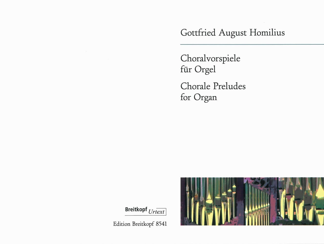 Choralvorspiele Gottfried August Homilius Partition Orgue