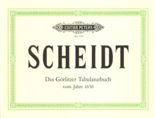 Das Görlitzer Tablaturbuch Samuel Scheidt Partition Orgue