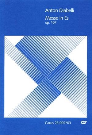 Messe In Es Op. 107 DIABELLI Partition