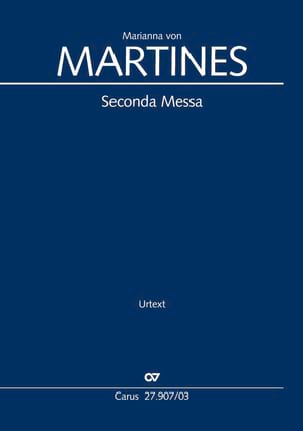 Parcourir les pages de Seconda Messa - Marianna von Martines - Partition - Chœur