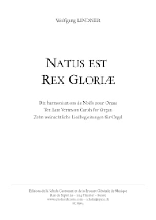 Natus Est Rex Gloriae Partition Orgue