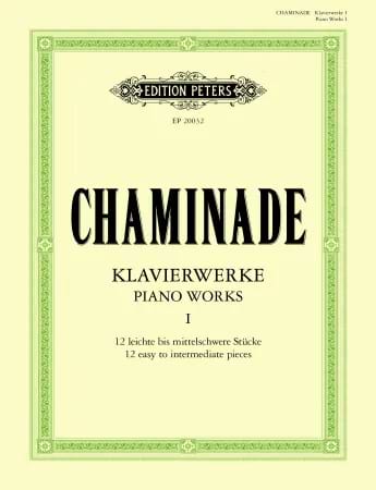 Oeuvres poupr piano - Volume 1 Cécile Chaminade Partition Piano