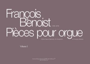Pièces Pour Orgue. Volume 1 François Benoist Partition Orgue
