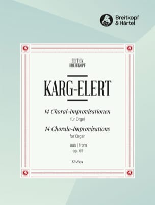 14 Choral-Improvisationen aus Op. 65 - Sigfried Karg-Elert - Partition