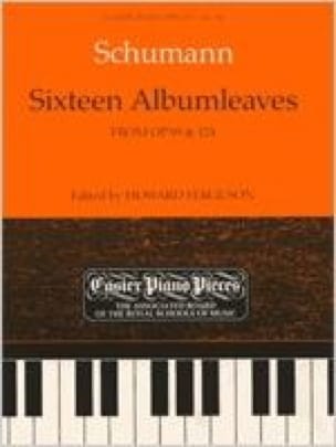 16 Albumleaves From Op. 99 & 124 SCHUMANN Partition Piano