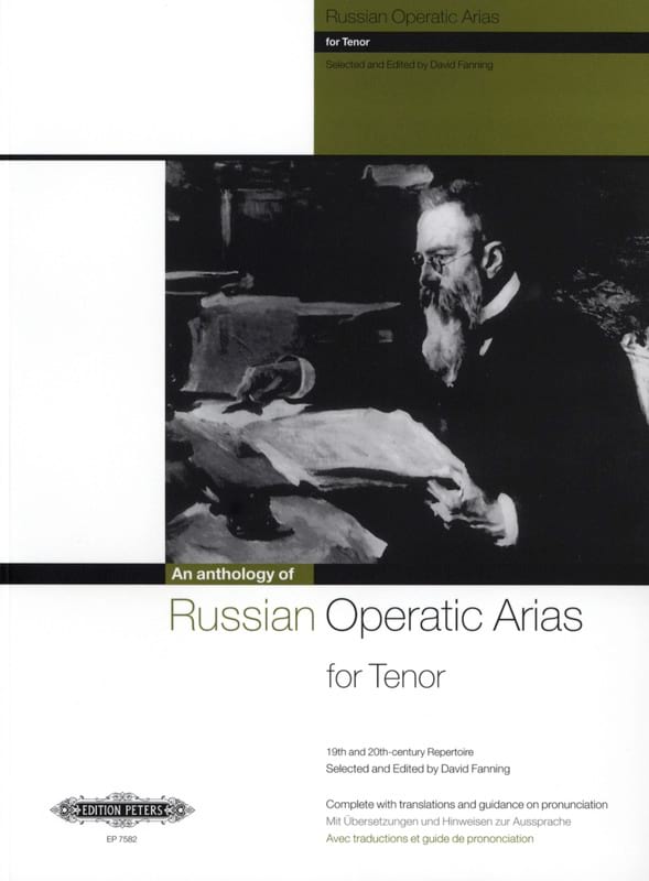 Russian Operatic Arias Ténor. Partition Opéras