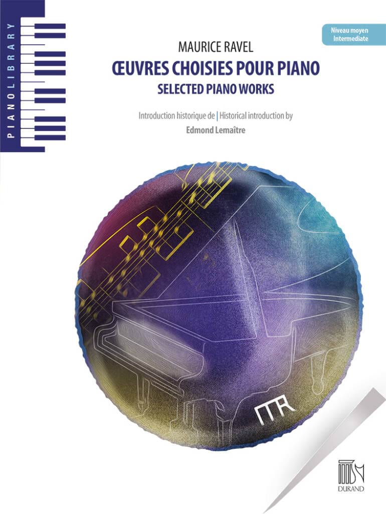 Œuvres Choisies pour Piano RAVEL Partition Piano