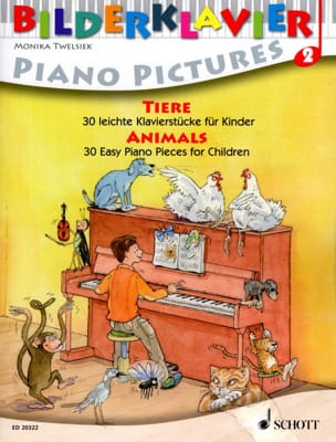 Bilderklavier : Animals Partition Piano