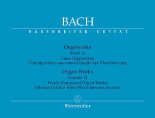 Orgelwerke. Band 11. Urtext Der Neuen Bach-Ausgabe - BACH - Partition