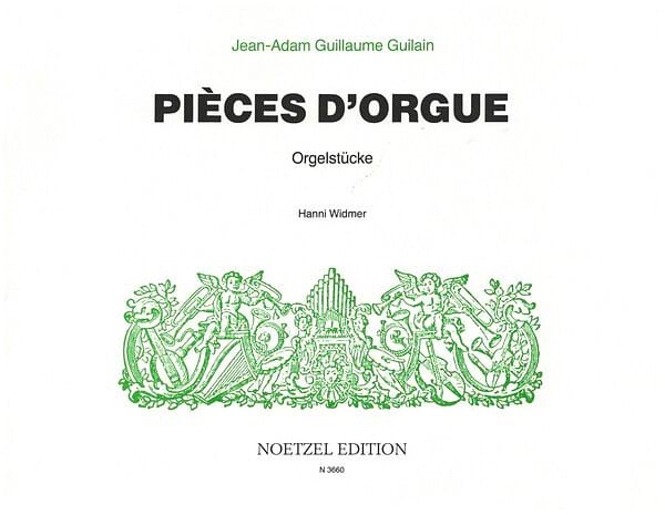 Pièces d'Orgue Jean Adam Guilain Partition Orgue