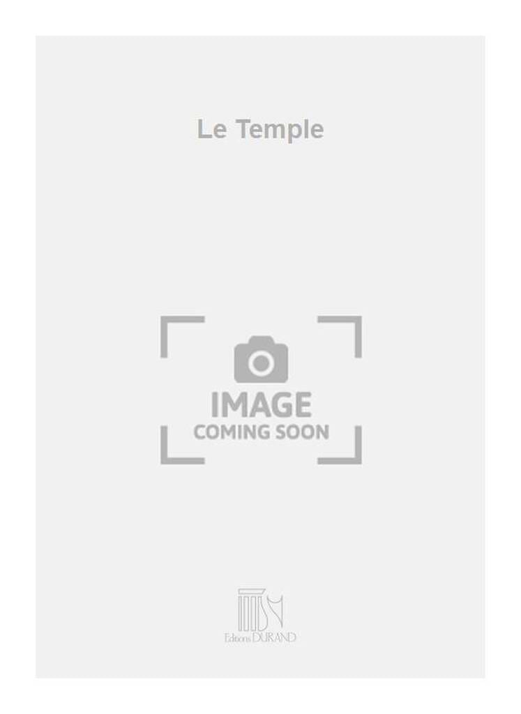 Le Temple Laurent Petitgirard Partition Piano