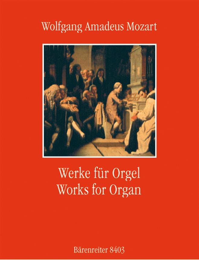 Werke Für Orgel MOZART Partition Orgue