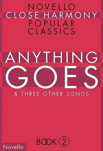 Anything Goes And 3 Other Songs Partition Chœur