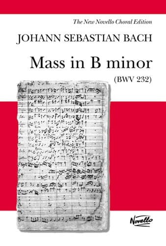 Mass In B Minor BWV 232 BACH Partition Chœur