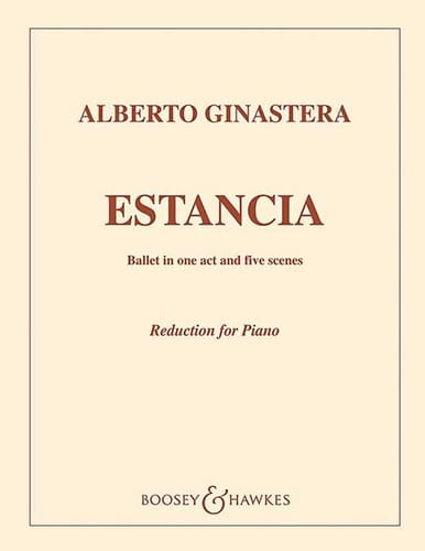 Estancia Op. 8 - GINASTERA - Partition - Piano