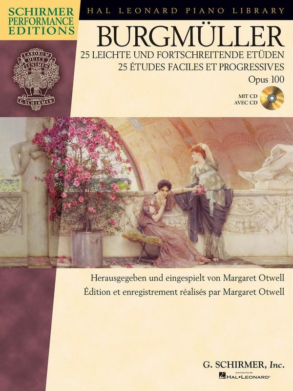 25 études faciles et progressives Opus 100 - Frédéric Burgmuller
