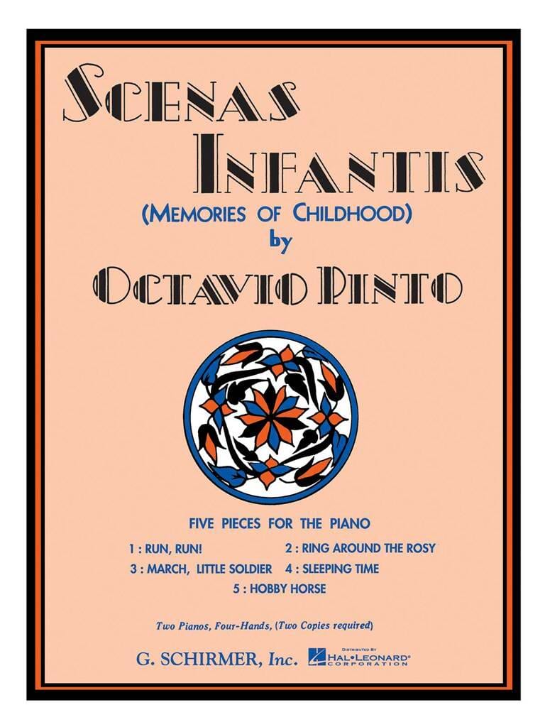 Scenas Infantis. 2 Pianos Octavio Pinto Partition Piano