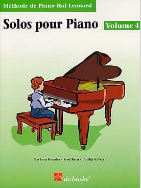 Solos Pour Piano Volume 4 - HAL LEONARD - Partition - Piano