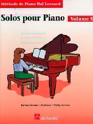 Solos Pour Piano Volume 5 HAL LEONARD Partition Piano