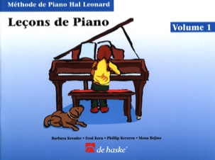 Leçons de Piano Volume 1 HAL LEONARD Partition Piano